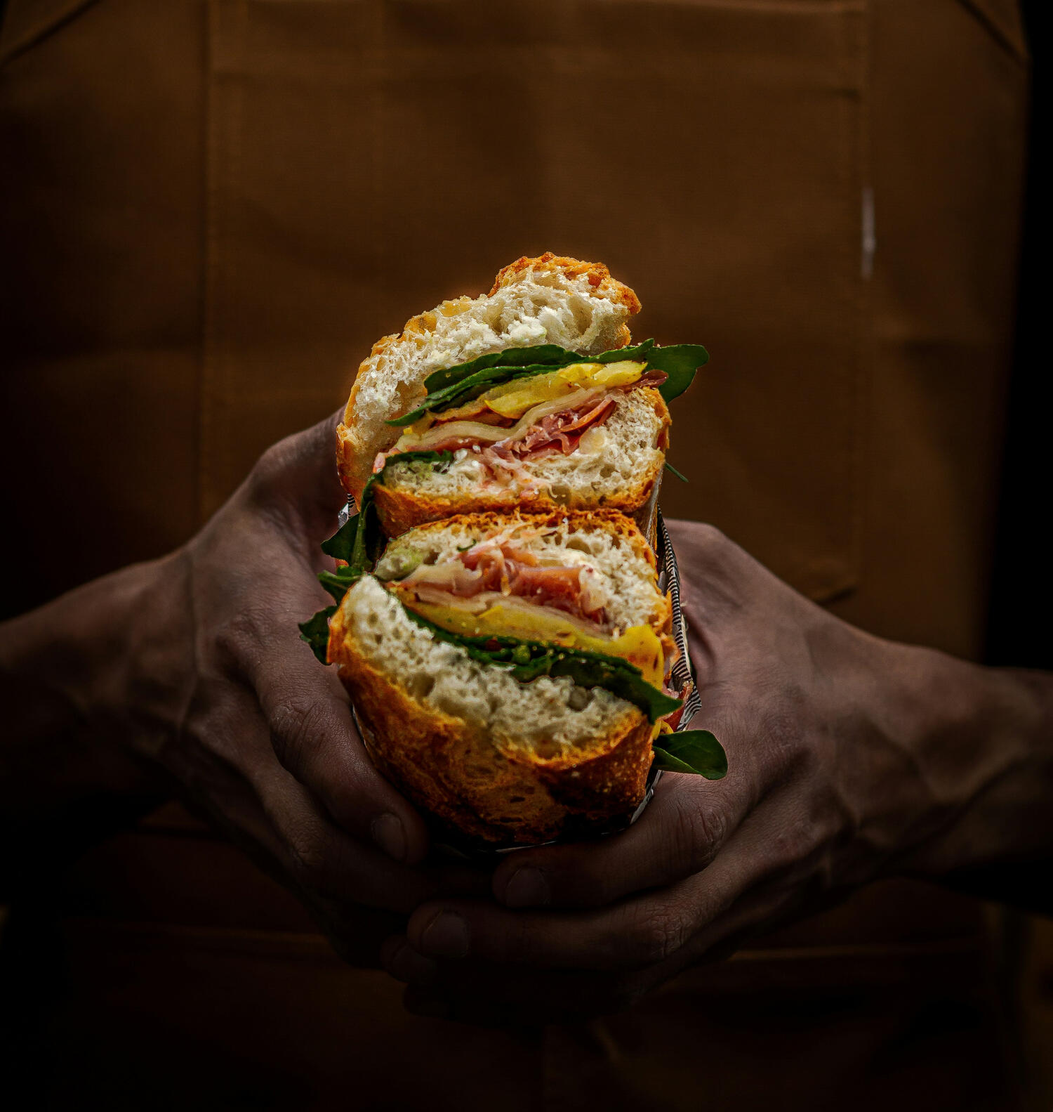 Fresh deli sandwich